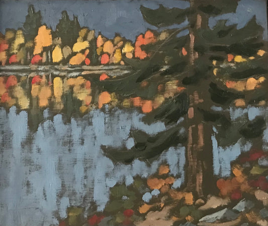 "Autumn Storm Light, Muskoka, Ont." (2024)