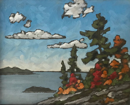 "Agawa Bay, Lake Superior, Fall" (2024)