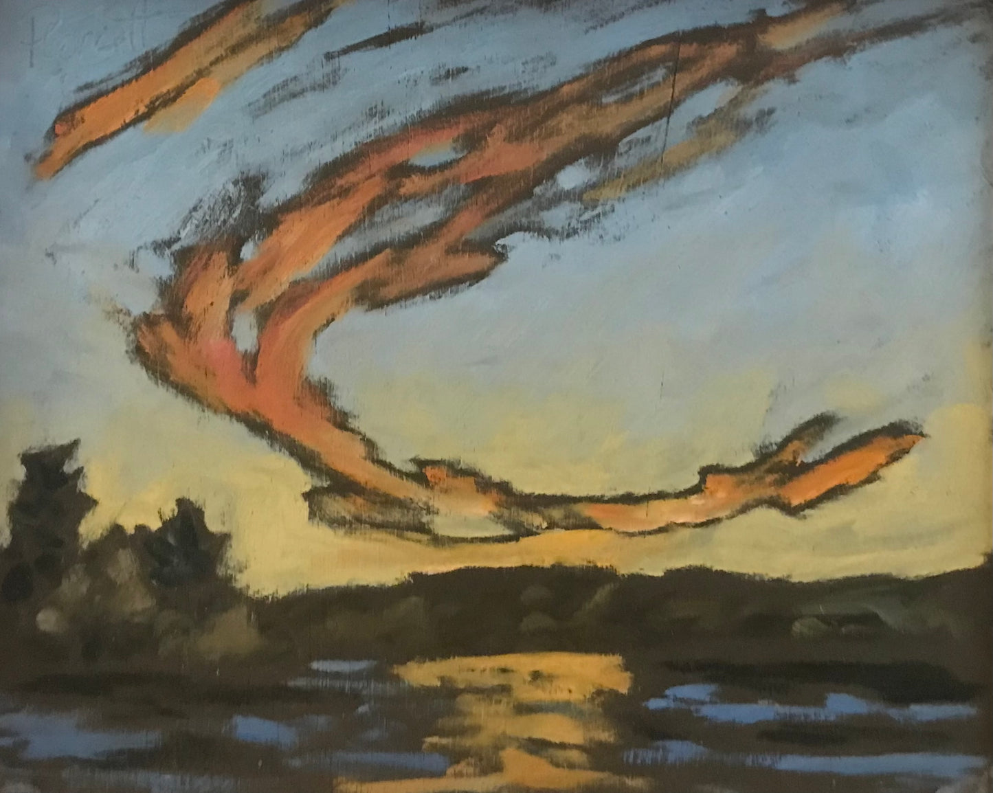 "Muskoka Sunset, Bird Lake" (2024)