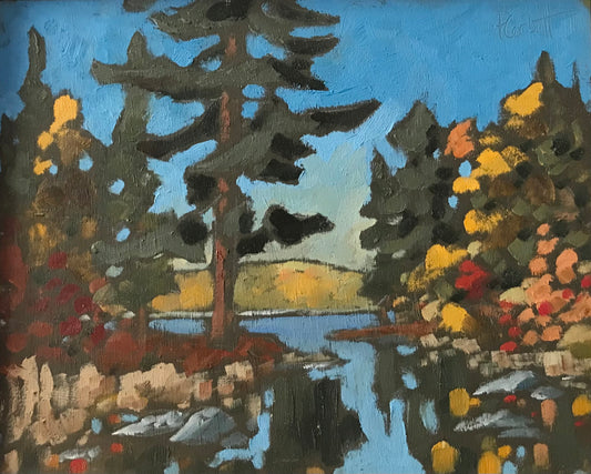 "Big Wind Lake Outlet, Muskoka" (2024)