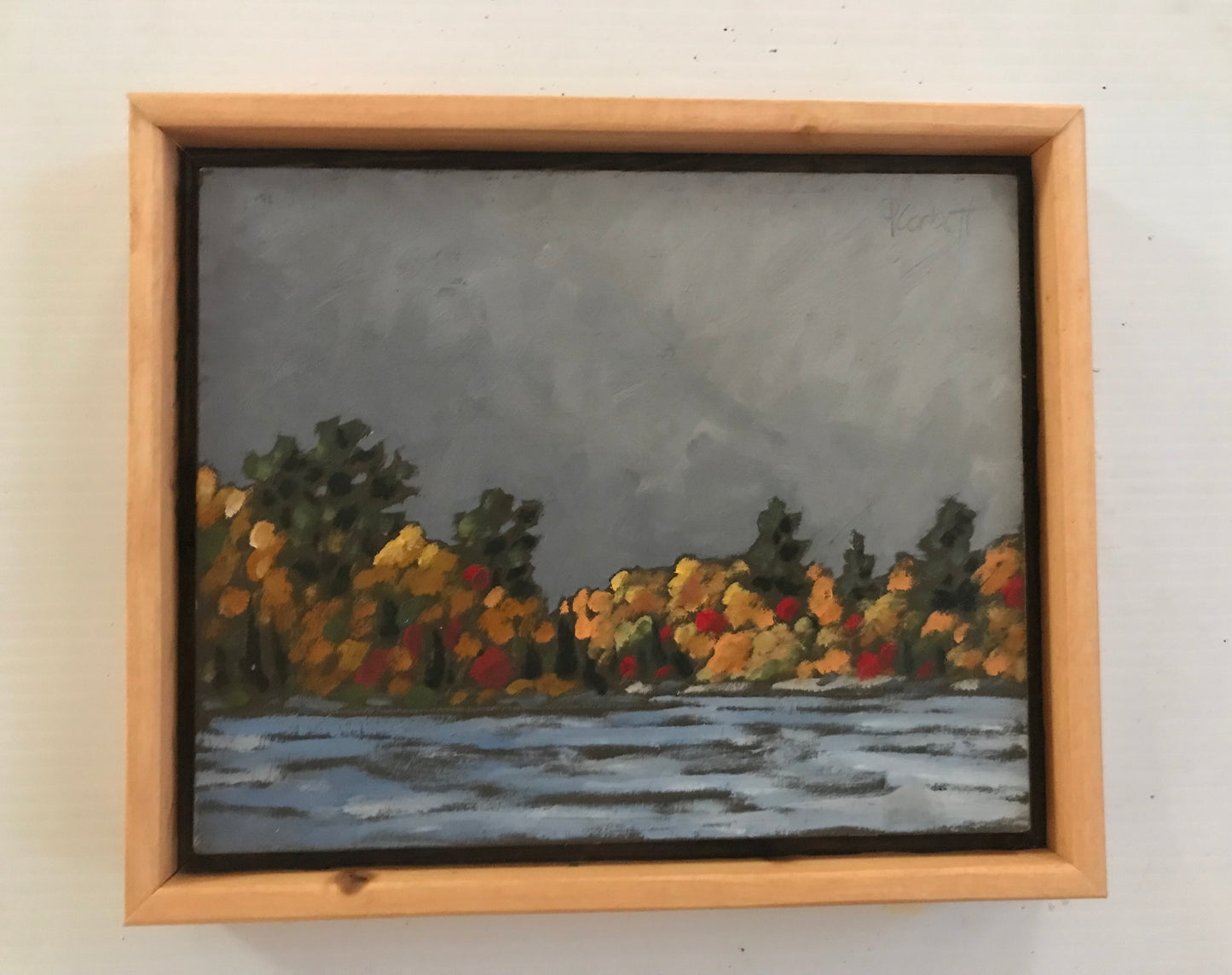 "Autumn Storm Light, Muskoka" (2024)