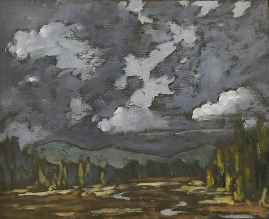 "Storm Light, Slough Creek, Cariboos" (2024)